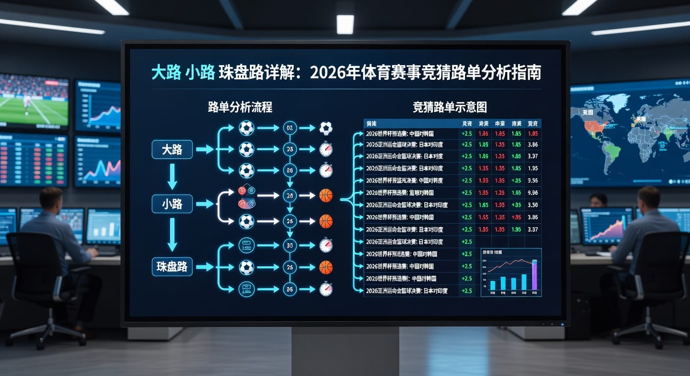 大路 小路 珠盘路：盘口分歧与节奏判断