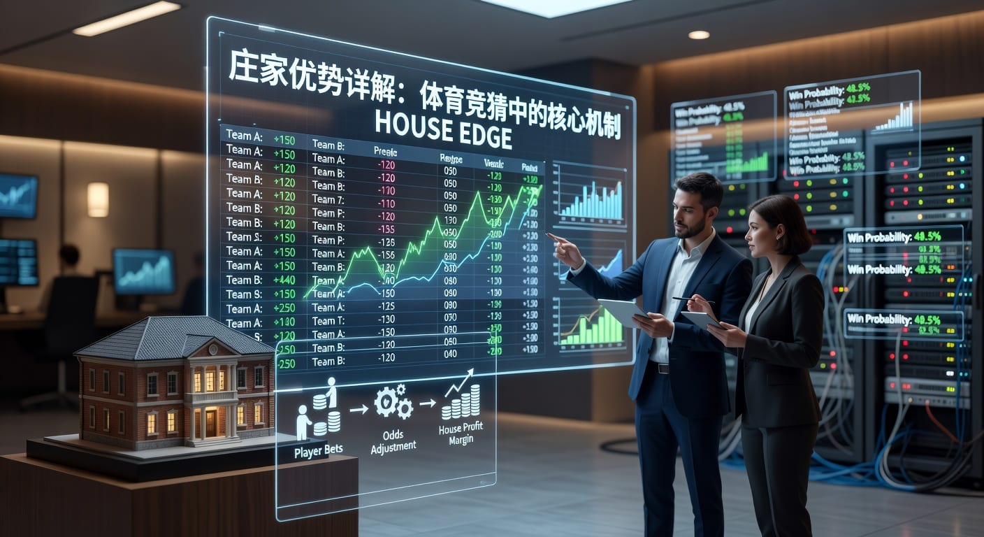庄家优势 house edge：体育投注中的计算与控制