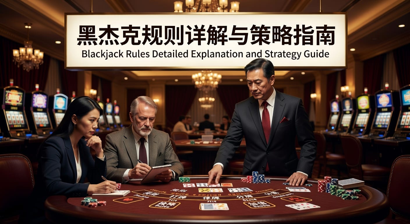 二十一点 blackjack 规则与策略全解析