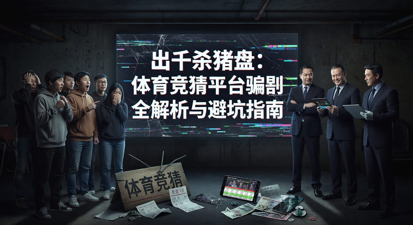 出千 / 杀猪盘 scam platform：识别与避坑全解析