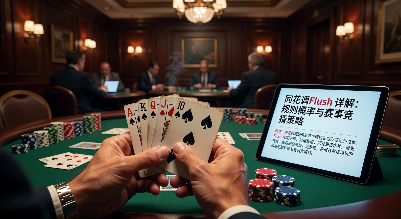 同花 flush：牌型规则、实战判断与投注技巧