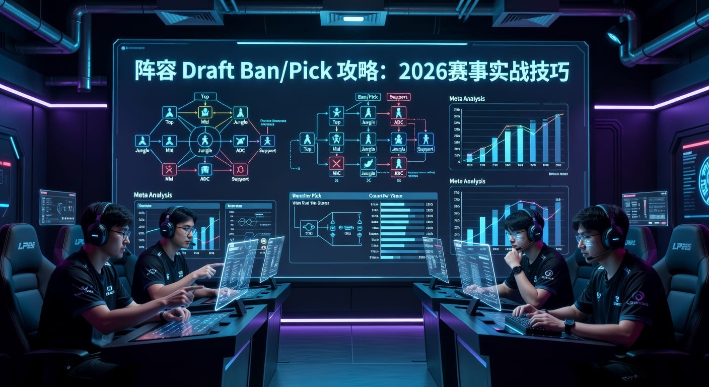 阵容 Draft Ban/Pick 实战解读：选人逻辑与最新思路