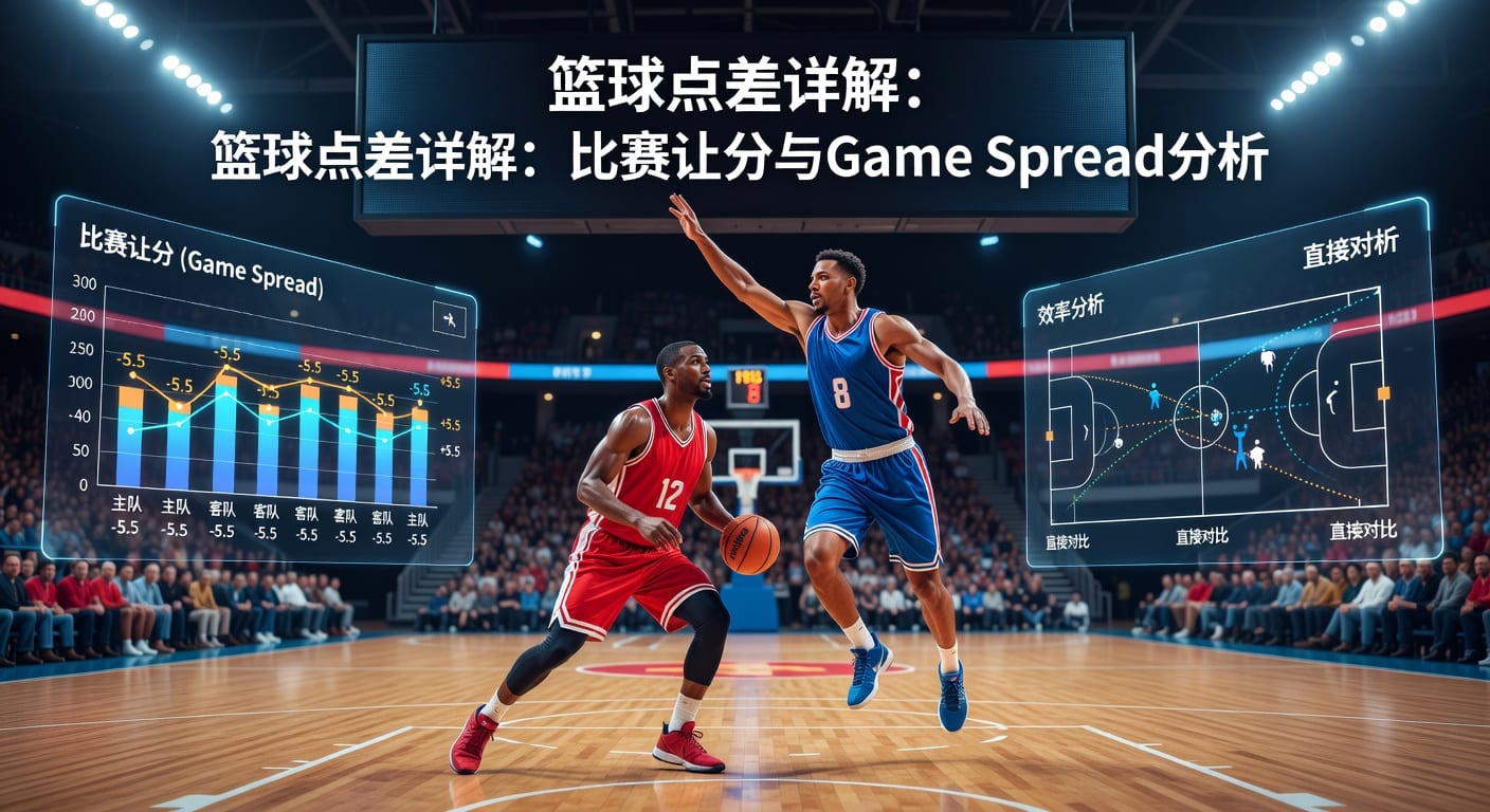 篮球点差与比赛让分 game spread 实战解读