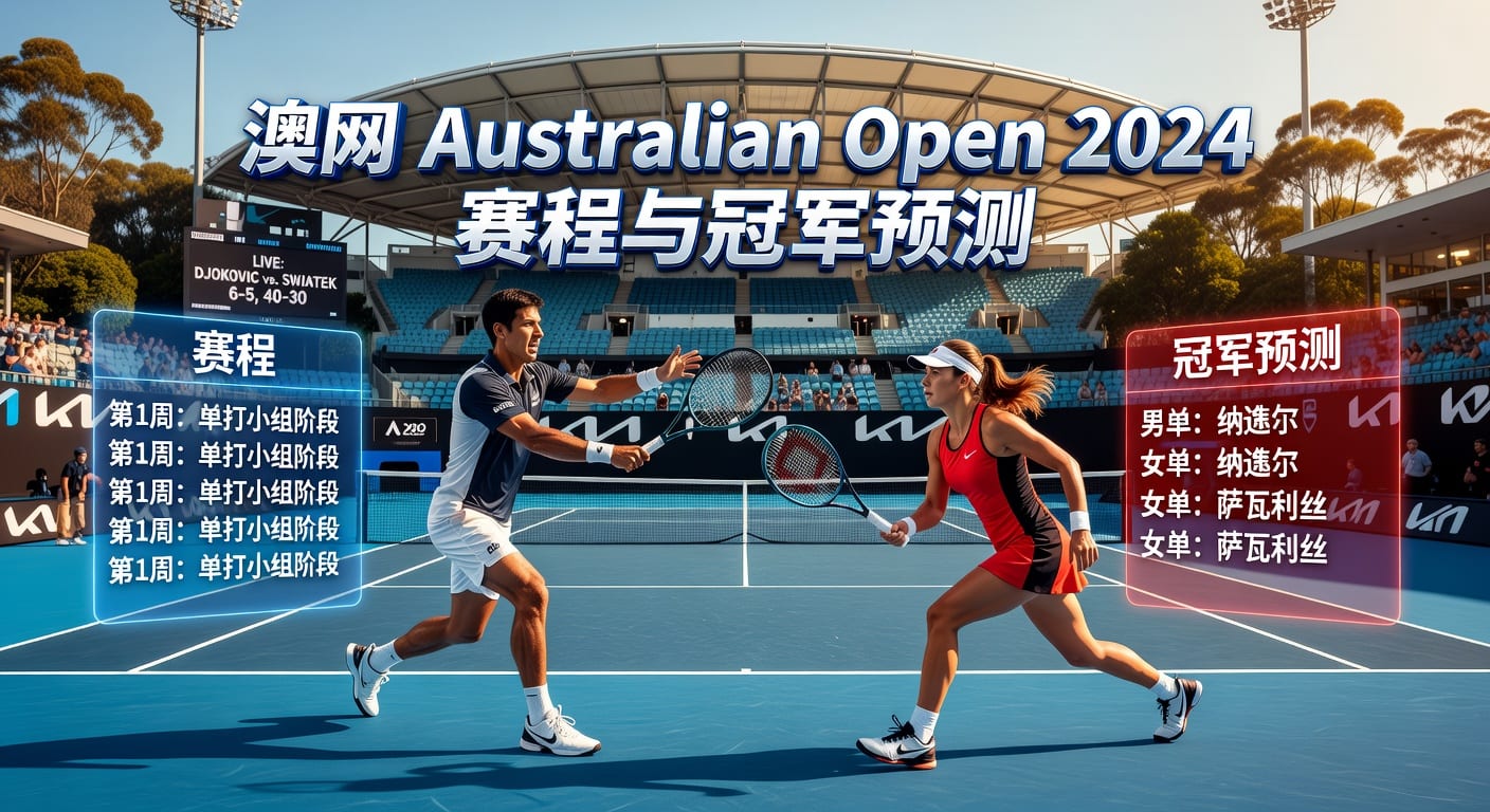 澳网 Australian Open 2026年观赛与赛程前瞻